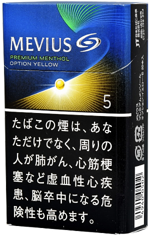 梅比乌斯 Premium Menthol Option Yellow 5